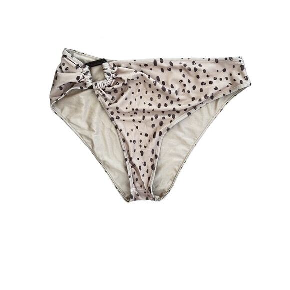 REVEL REY Spencer Cheetah Print Bikini SWIMSUIT Size LARGE - Picture 5 of 8